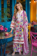 Fuchsia Bloom 3-Piece Co-Ord Set – Lilac
